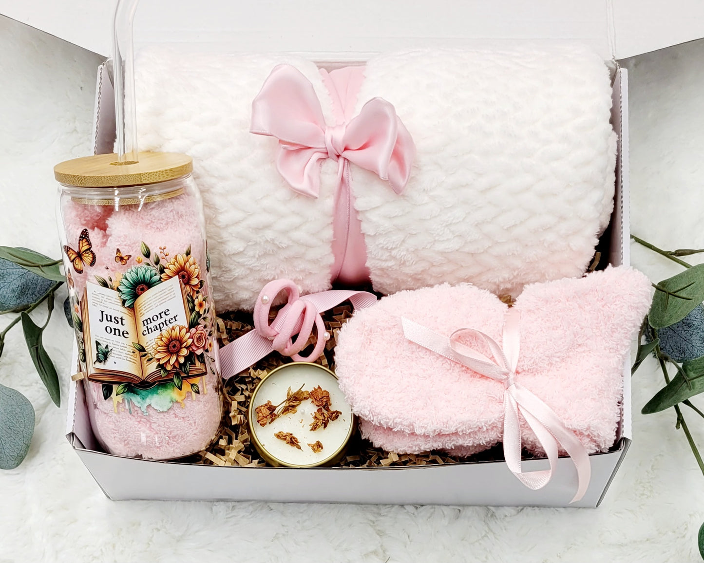 Book Lover Pink Gift Box