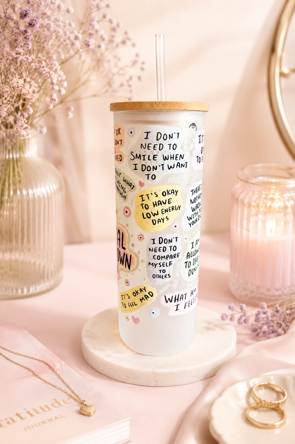 My Mental Breakdown Cup Frosted Tumbler 25Oz