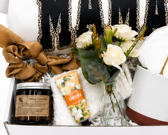 Mother's Day Gift Box – Leopard Mama Sweatshirt & Self-Care Gift Set