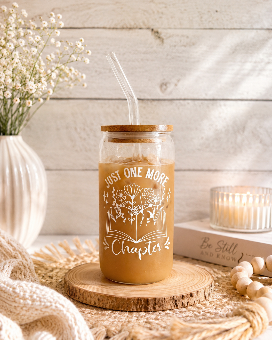 Just One More Chapter Tumbler
