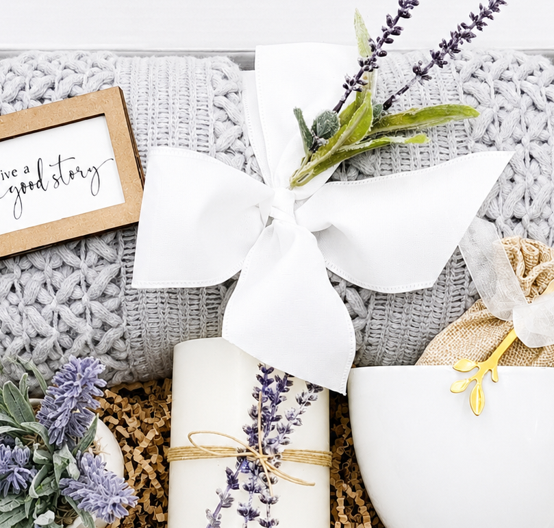 Wellness Gift Box Lavender Spa Collection Relaxation Care Package With Soft Wool Blanket Comfort Gift Set For Women Self Care Basket Aromatherapy Spa Items Perfect Birthday Gift Stress Relief Package Cozy Relaxation Set Ready To Give