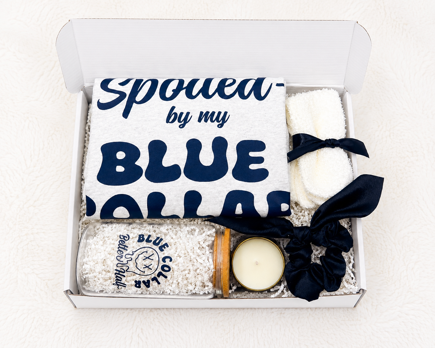 Blue Collar Wife Gift Box – Thoughtful Cozy Pampering Set