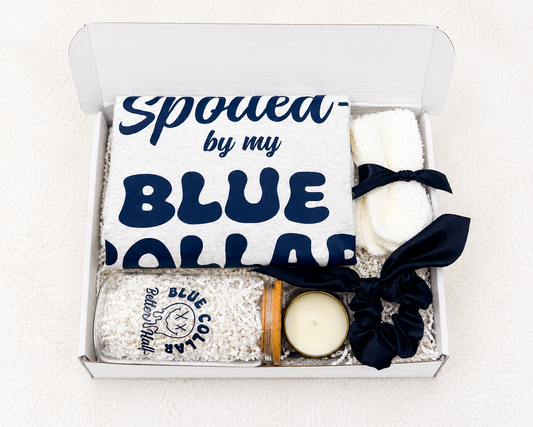Blue Collar Wife Gift Box – Thoughtful Cozy Pampering Set