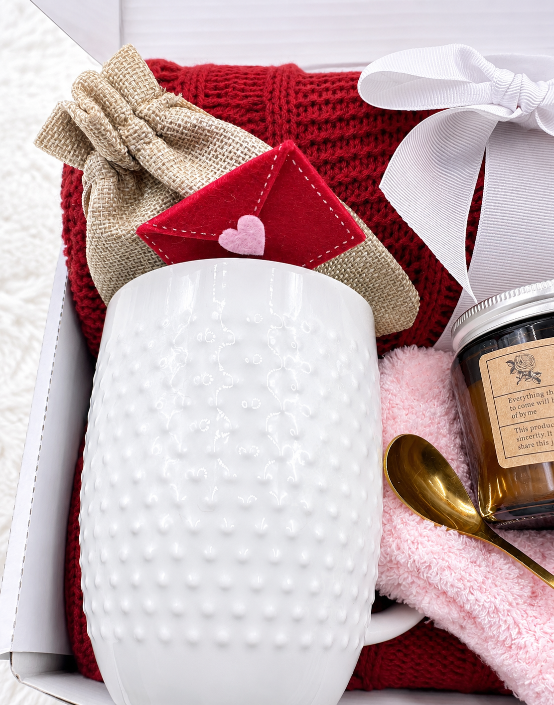 Red Valentine's Day Gift Box