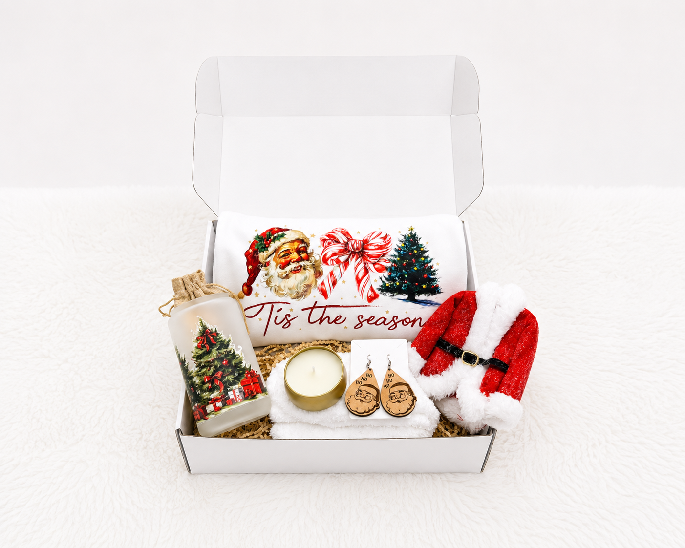 Mini Santa Coat Ornament