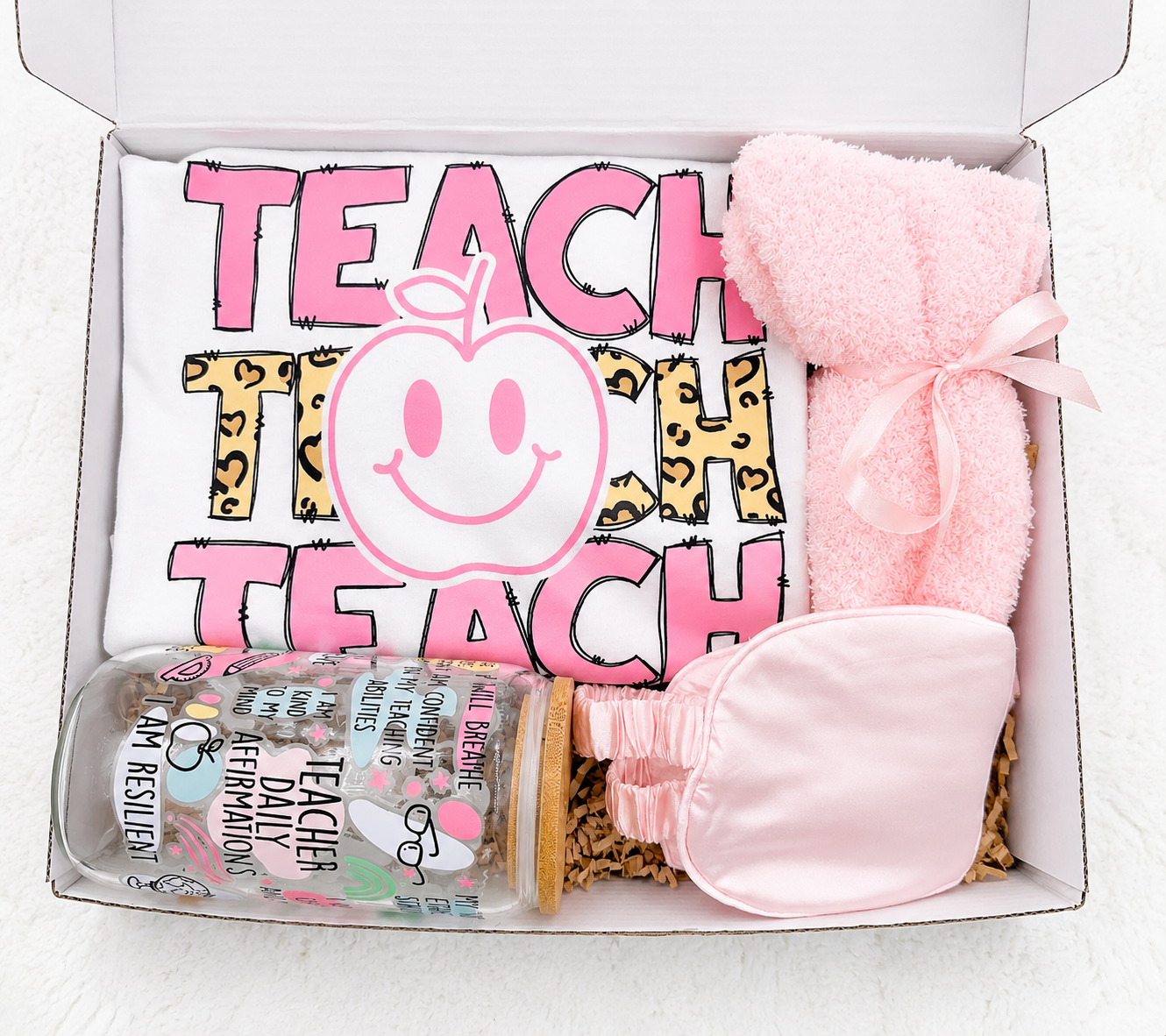 Teacher Appreciation Gift Box Relaxation Care Package For Classroom Educators Thank You Present Self Care Wellness Collection Stress Relief Items End Of Year Teacher Gift Thoughtful Recognition Box School Teacher Appreciation Week Present