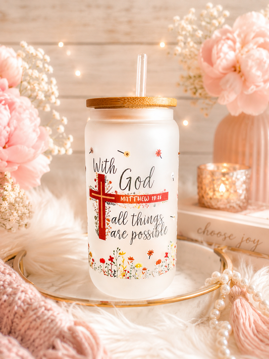 Bible Verse Tumbler 16 Oz