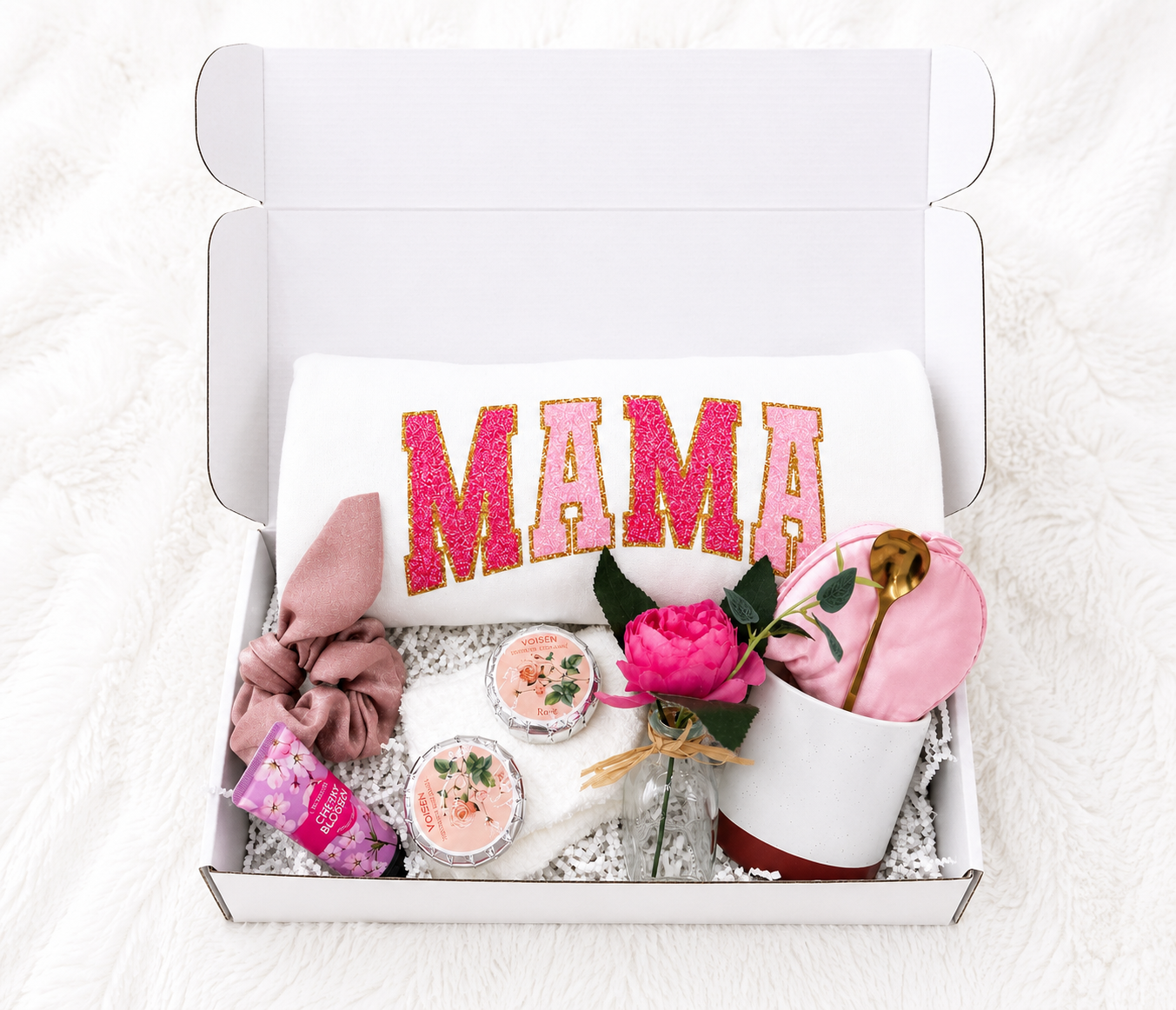 Pink Sparkly Mama Gift Box