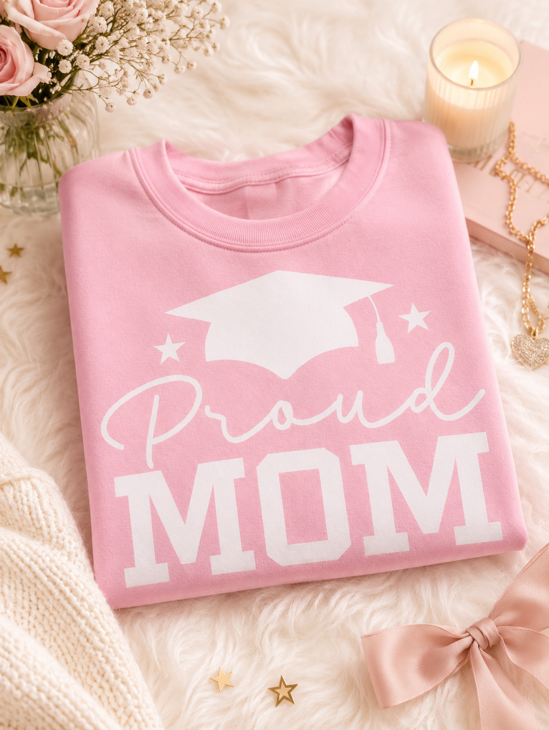 Proud Mom Graduation Shirt
