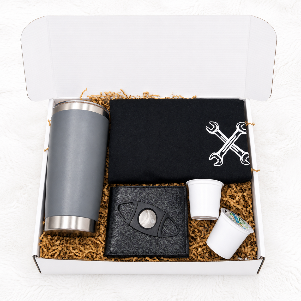 Gift Box for Men – Blue Collar Essentials with Coffee & Tumbler