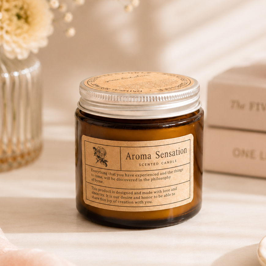Aromatherapy Candle – Relaxation & Wellness Essential