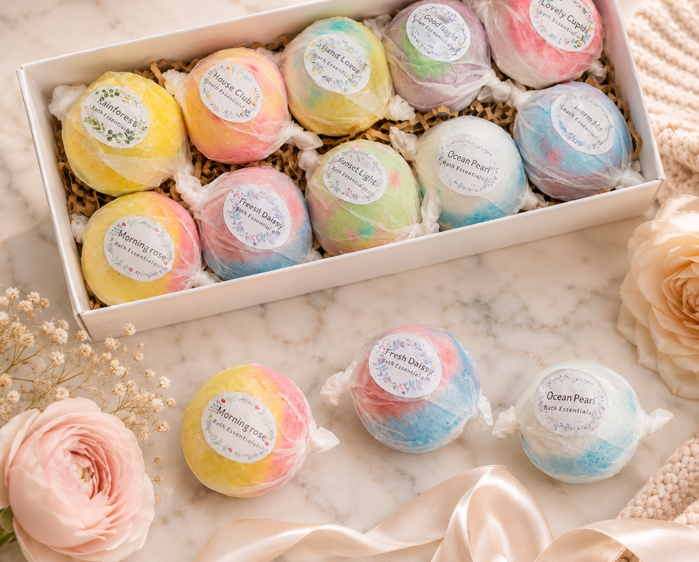 Bath Bombs – Luxury Self-Care Add-On