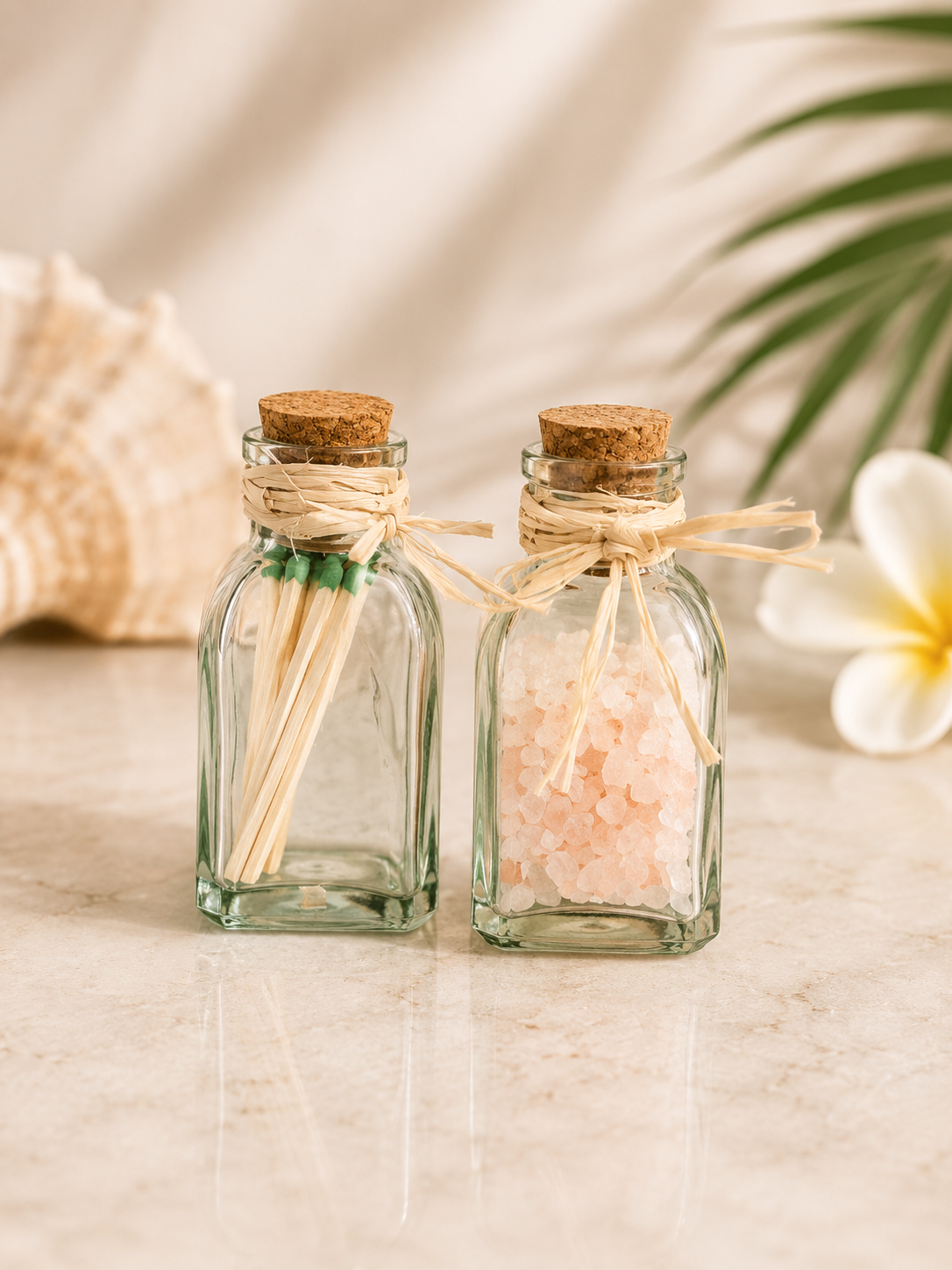 Mini Bath Salts + Matches Set