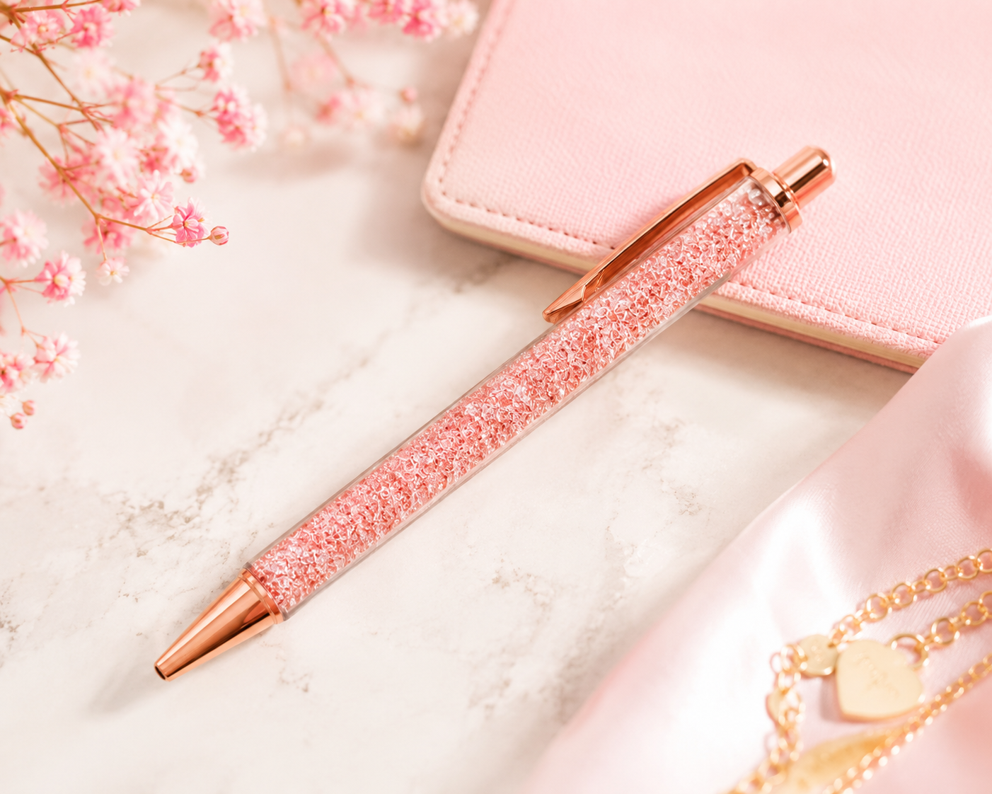 Pink Sparkle Pen