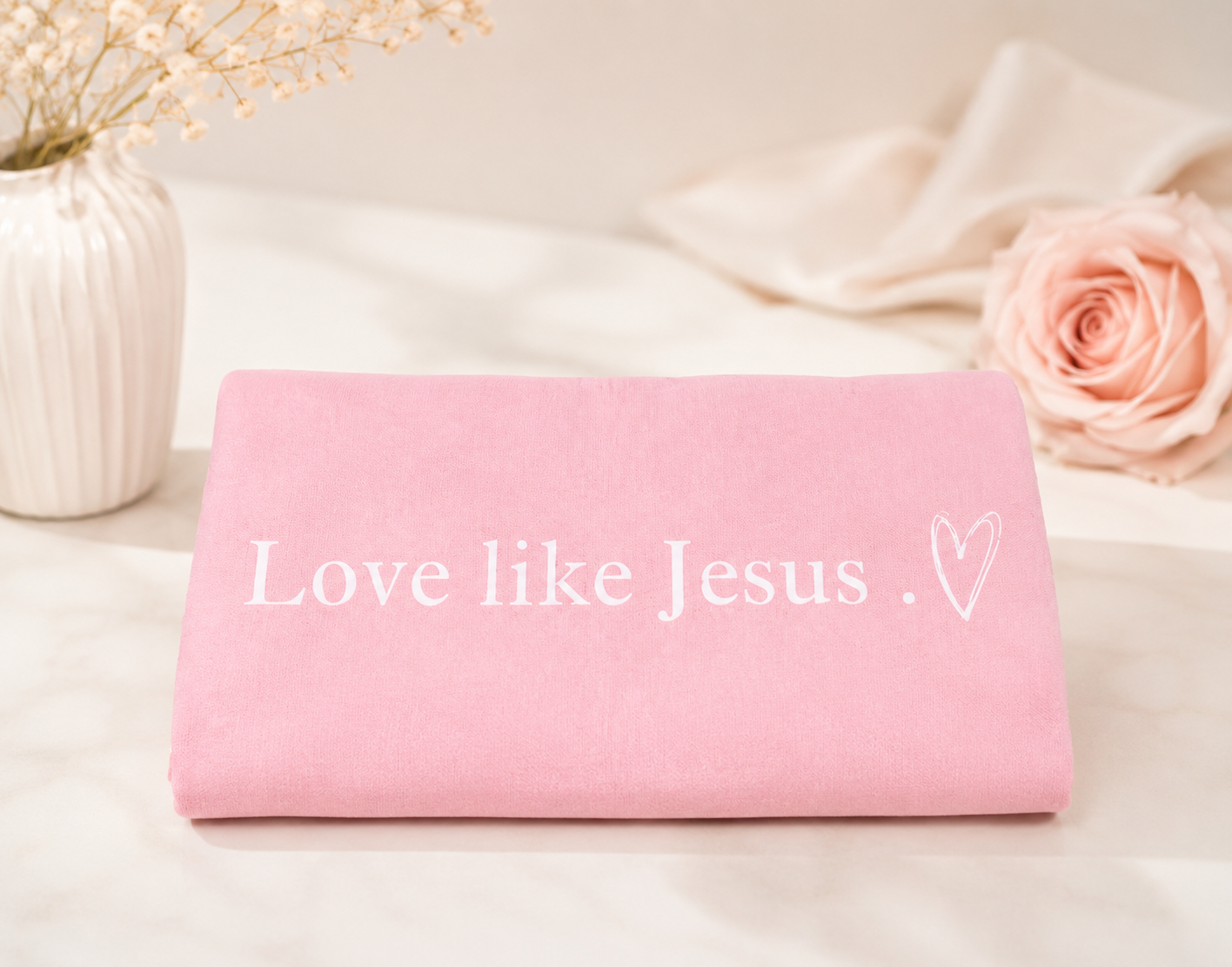 Love Like Jesus T-Shirt – Unisex Christian Graphic Tee, Faith-Based Inspirational Shirt