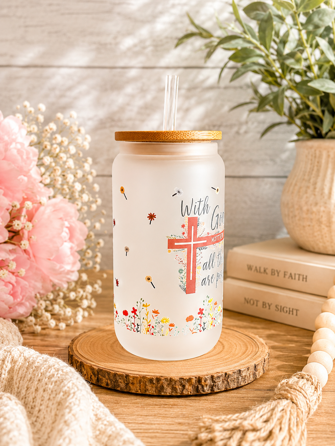 Bible Verse Tumbler 16 Oz