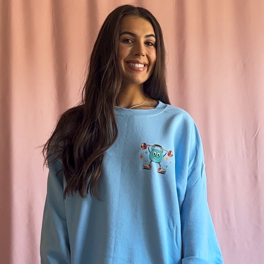 Be Kind Get Lots of Steps Eat Plenty of Protein Sweatshirt – Unisex Fitness & Lifestyle Crewneck