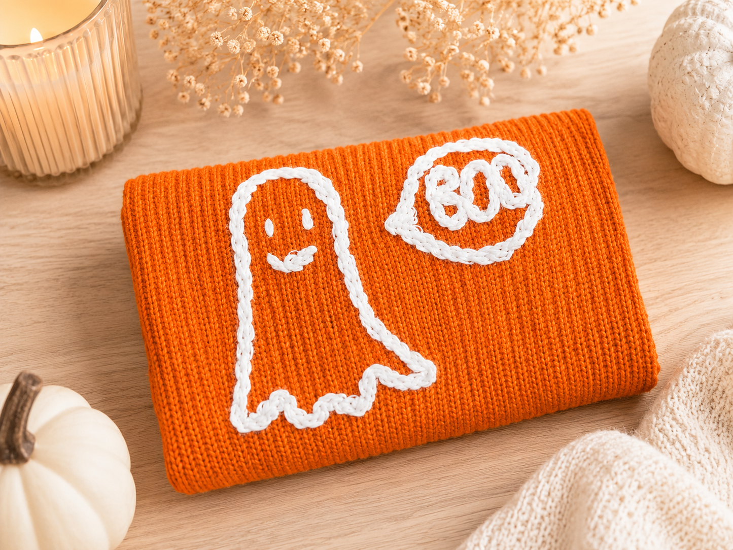 Hey Boo Baby Sweater Fall