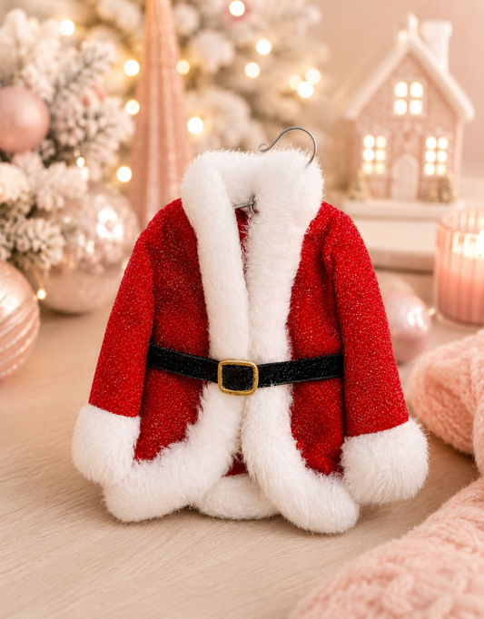 Mini Santa Coat Ornament