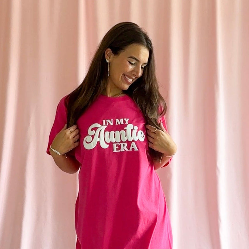 In My Auntie Era T-Shirt – Unisex Auntie Graphic Tee, Cute Family Shirt