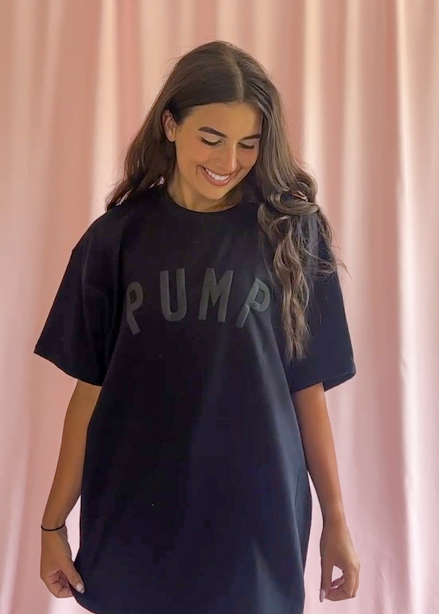 Motivational Gym Shirt Bold Puff Vinyl Design Unisex Workout Tee Perfect Lifting Training Apparel Soft Comfortable Fabric Raised Textured Print Athletic Wear Statement Piece Fitness Enthusiast Essential Cardio Session Gear Daily Athleisure