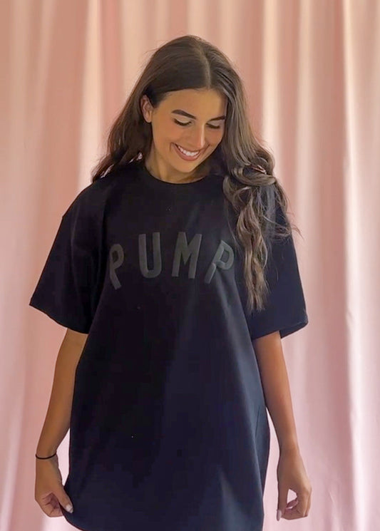 Motivational Gym Shirt Bold Puff Vinyl Design Unisex Workout Tee Perfect Lifting Training Apparel Soft Comfortable Fabric Raised Textured Print Athletic Wear Statement Piece Fitness Enthusiast Essential Cardio Session Gear Daily Athleisure