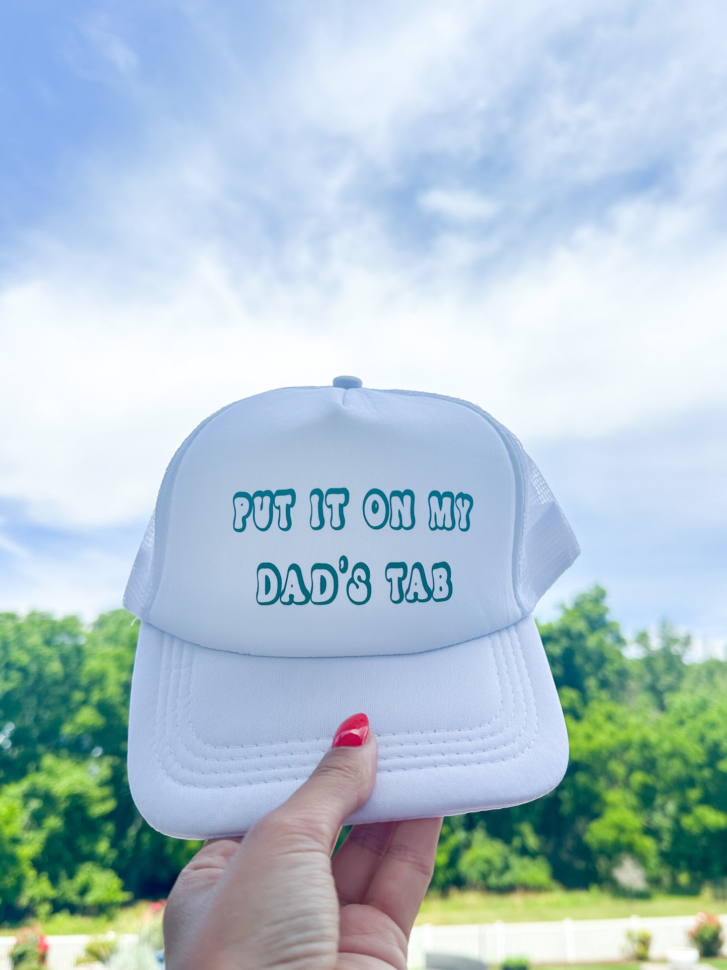 Trucker Hat Women White Snapback Adjustable Fit Mesh Back Design Structured Front Panel Dad Joke Slogan Funny Saying Casual Summer Style Comfortable Wear Perfect Beach Hat Outdoor Activities Gift For Women Birthday Present Trendy Fashion