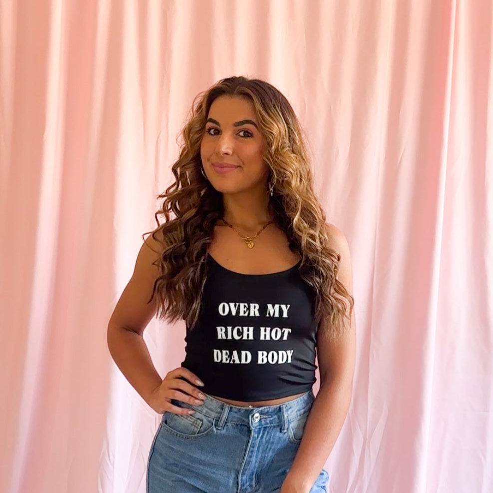 Funny Tank Top Women Black Cami Summer Essential Sassy Statement Graphic Quote Design Bold Personality Fashion Comfortable Breathable Fabric Casual Wear Perfect Gift Birthday Present Trendy Style Sleeveless Top Chic Look Everyday Outfit