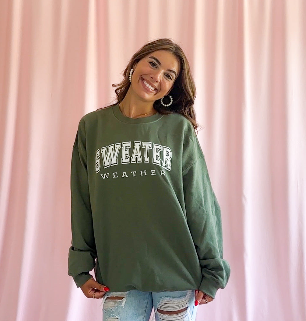 Fall Sweatshirt Women Oversized Cozy Fit Collegiate Style Design Soft Quality Material Comfortable Everyday Wear Trendy Autumn Fashion Essential Perfect Campus Style Outfit Warm Season Clothing Casual Meeting Look Stylish Silhouette Design
