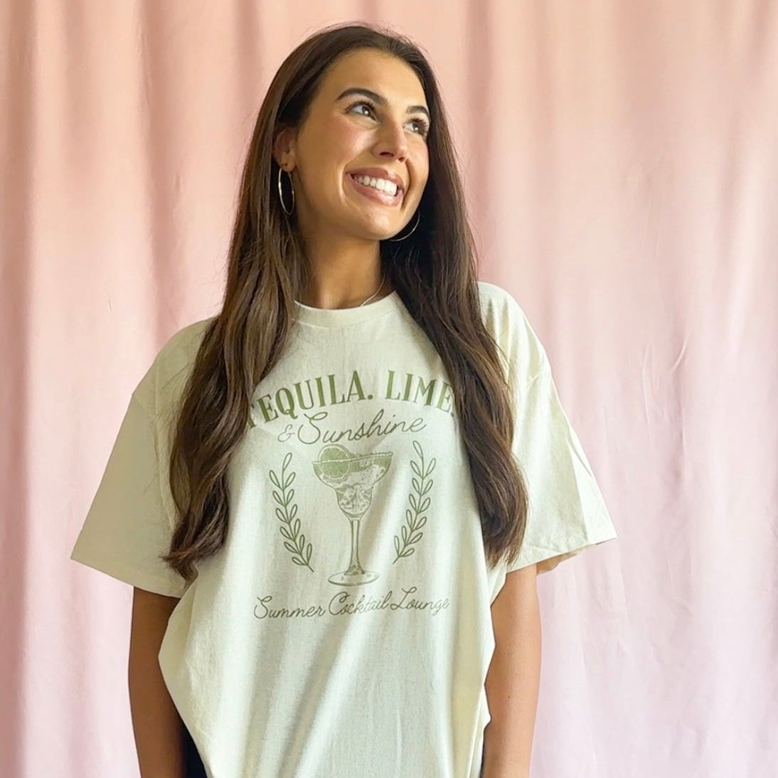 Tequila & Lime T-Shirt – Unisex Cocktail Graphic Tee, Summer Party Shirt