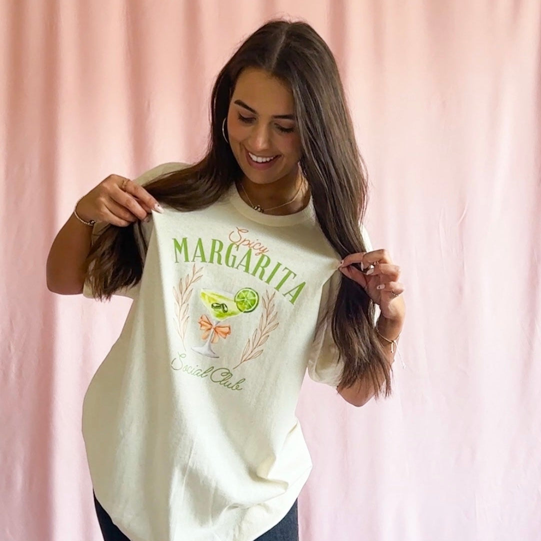 Margarita Social Club T-Shirt – Unisex Cocktail Graphic Tee, Summer Party Shirt