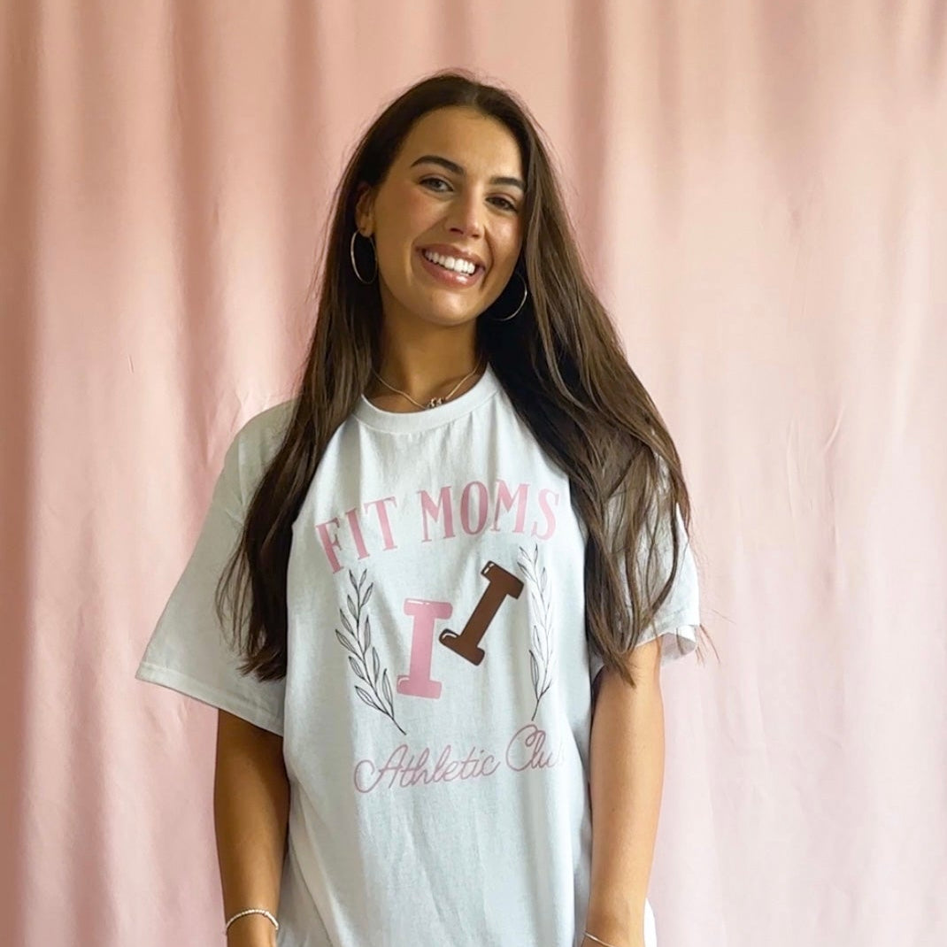 fit moms shirt, athletic club t-shirt, mom workout shirt, women’s fitness tee, mom life shirt, unisex athletic tee, gym mom shirt, sporty mom outfit