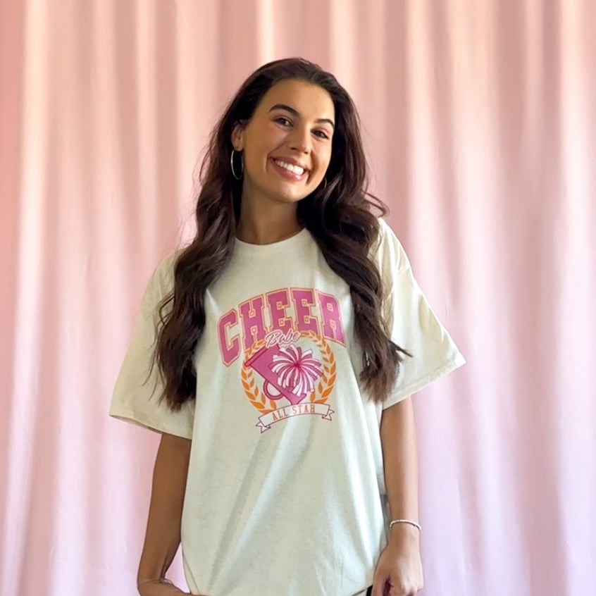cheer social club shirt, cheerleader t-shirt, cheer graphic tee, unisex cheer shirt, sporty aesthetic tee, cheer outfit, team spirit shirt, cheer gift idea