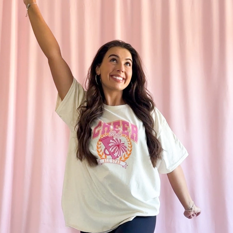 Cheer Social Club T-Shirt – Unisex Graphic Tee, Cheerleading Aesthetic Shirt