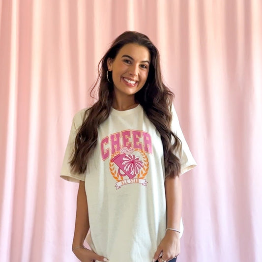 Cheer Social Club T-Shirt – Unisex Graphic Tee, Cheerleading Aesthetic Shirt