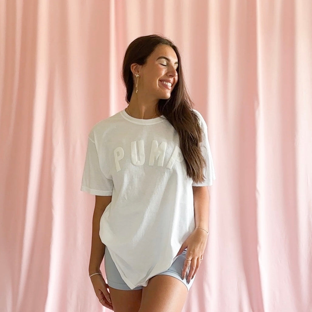 women pump cover white tshirt gym shirt fitness pump shirt oversize gym shirt women puff design gym clothes girls