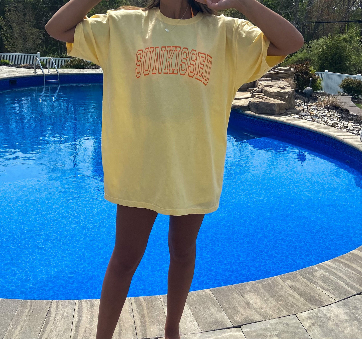 Sunkissed T-Shirt – Comfort Colors Unisex Graphic Tee, Summer Aesthetic Shirt